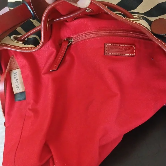 Dooney & Bourke Zebra Stripe Shoulder Bag and Wallet - Picture 9 of 17